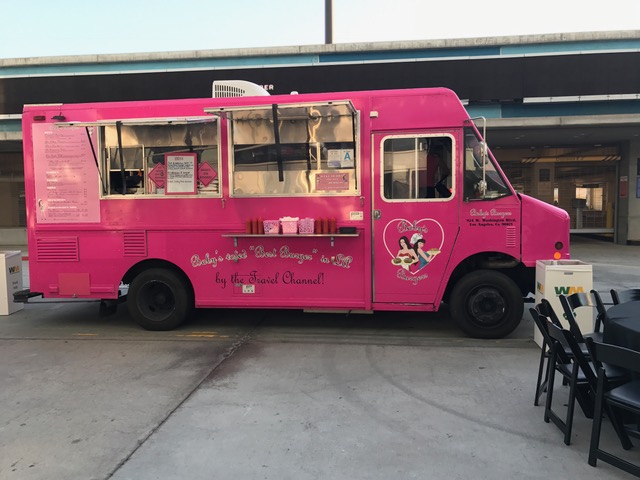 Baby's Burgers Unique Pink Truck