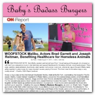 CNN iReport - WOOFSTOCK Malibu, Actors Brad Garrett and Joseph Reitman, Benefiting Healthcare for Homeless Animals