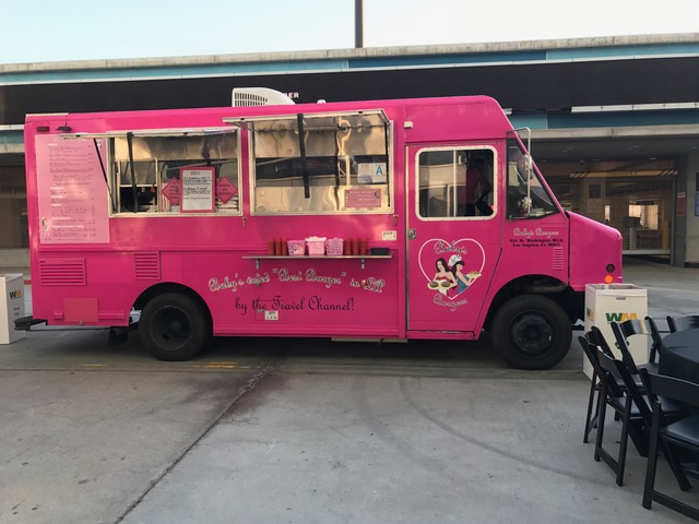 Baby's Badass Burgers Unique Pink Truck